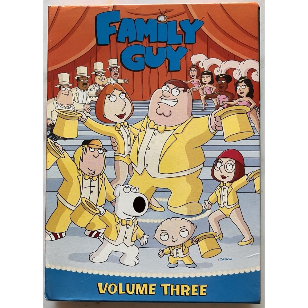 Family Guy Volume 3:‎ Season 4 (DVD) 13 episodes Full Screen Seth McFarlane